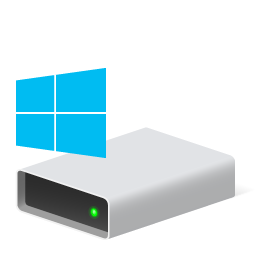 Hard Drive Icon Windows 1.0