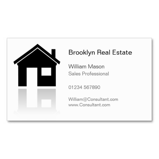 House for Realtor Business Cards Icon