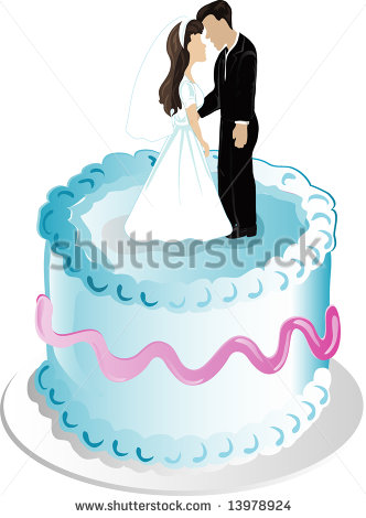 Icon Wedding Cake Topper