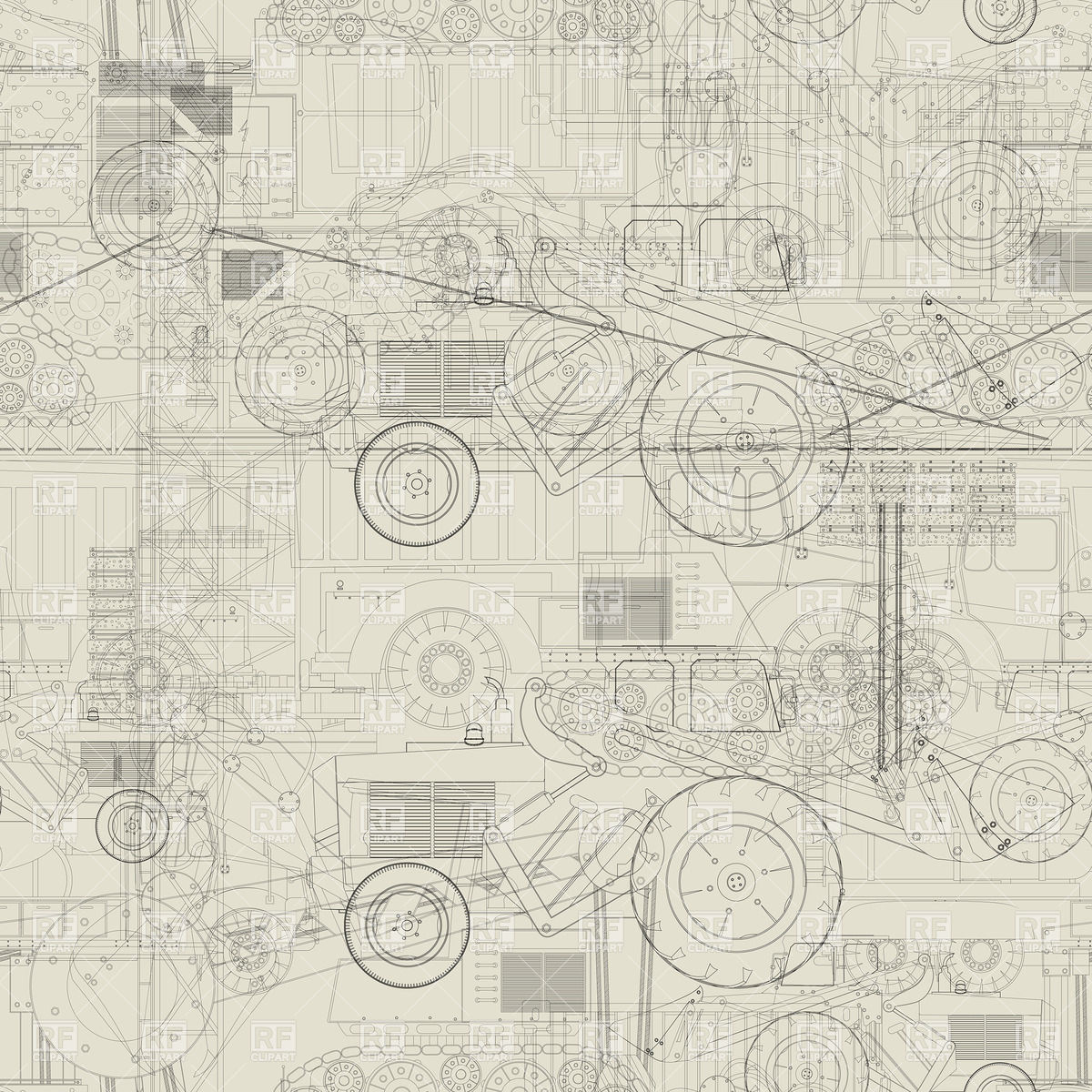 Industrial Pattern Vector Industrial Pattern Vector