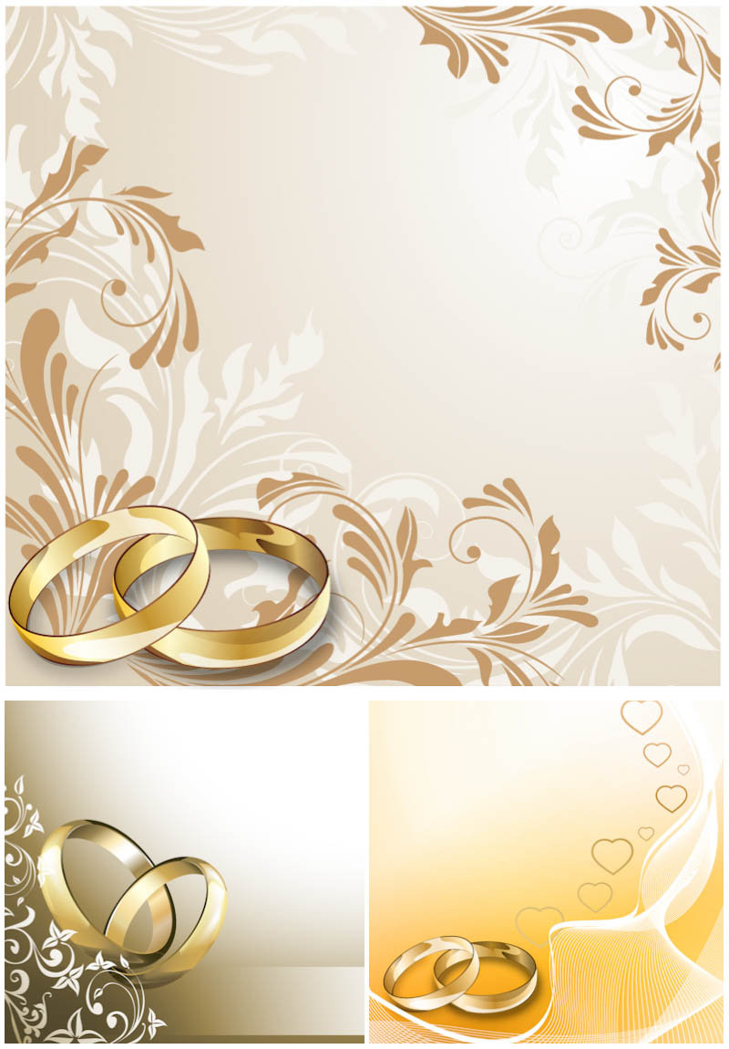 Invitation Cards for Wedding Rings