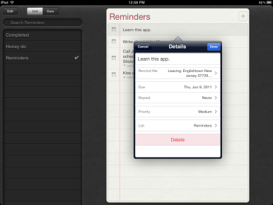 iPhone Reminders Icon iPhone Reminders Icon