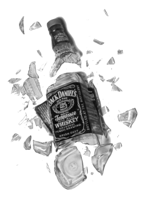 Jack Daniel's Bottle Drawing