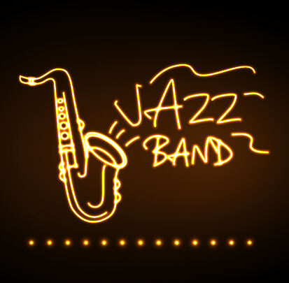 Jazz Neon Sign Graphic