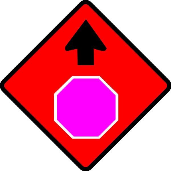 Large Stop Sign Clip Art