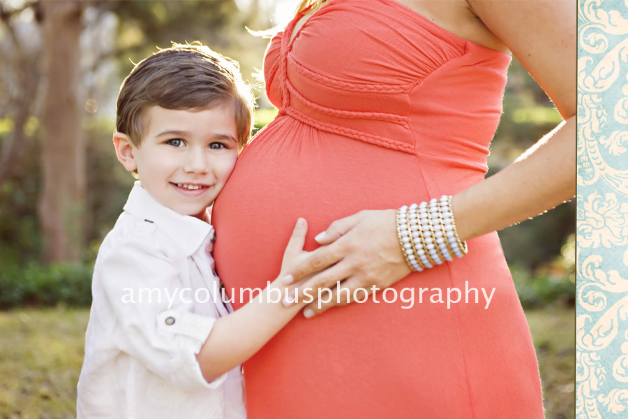 Maternity Photo Ideas with Older Sibling