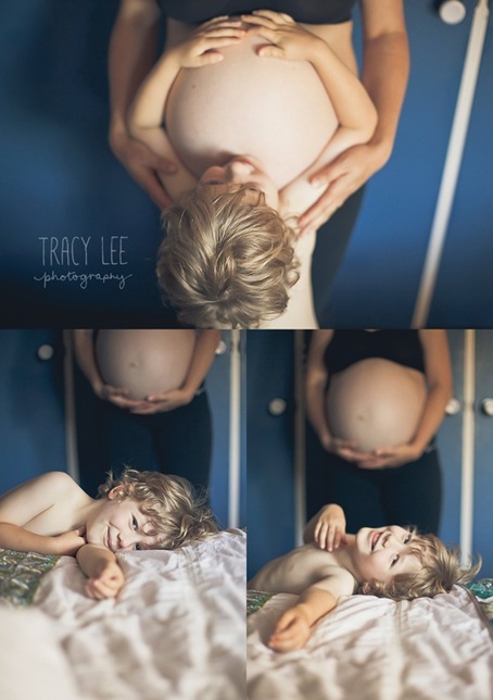 Maternity Photo Shoot Ideas with Sibling