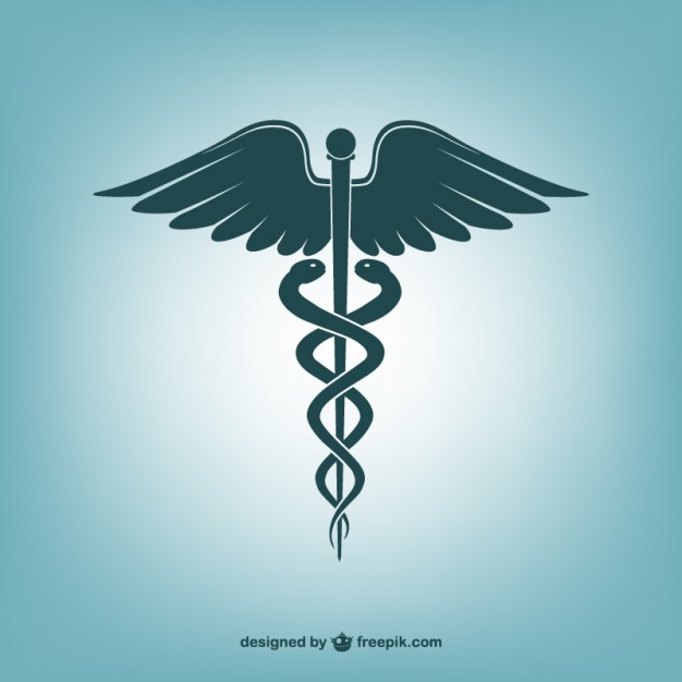 Medical Caduceus Vector