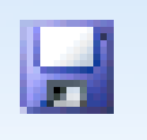 Microsoft Save Button Icon