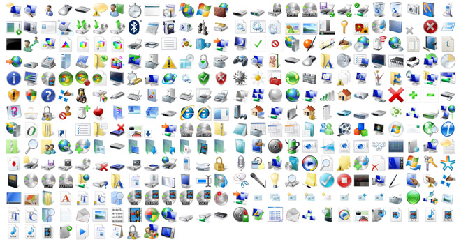 Microsoft Windows 7 Library Icon