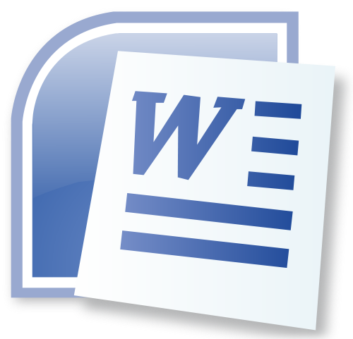 Microsoft Word Logo Microsoft Word Logo