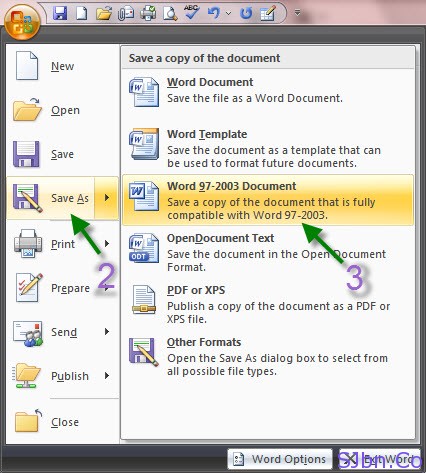 Microsoft Word Save Icon