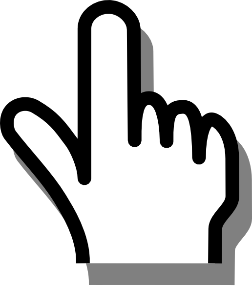 Middle Finger Pointing Clip Art