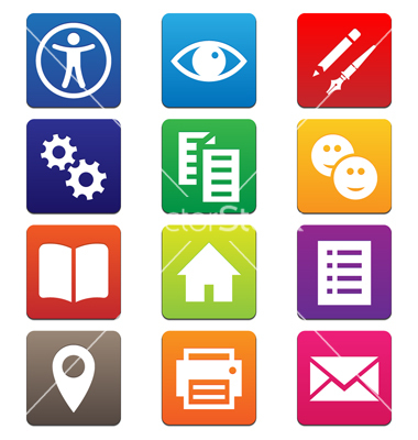 Mobile App Icon Vector Mobile App Icon Vector