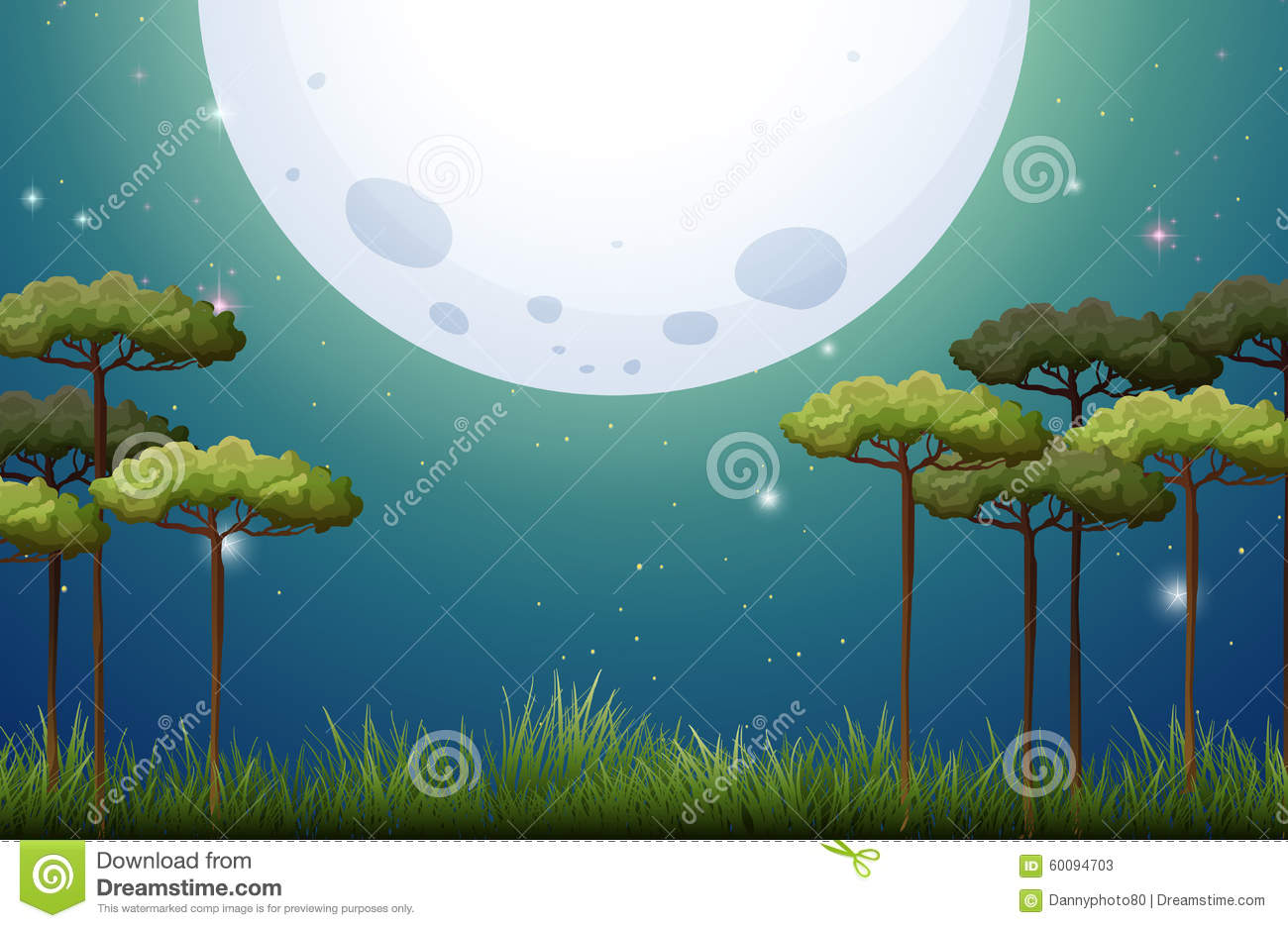 Nature Scene Vector