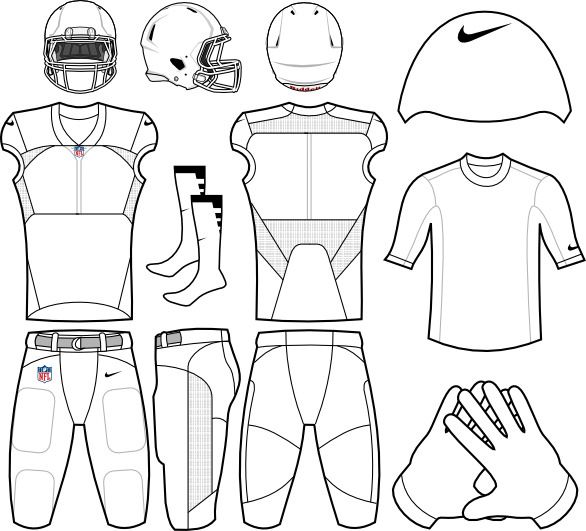 11 Football Uniform Template PSD Images