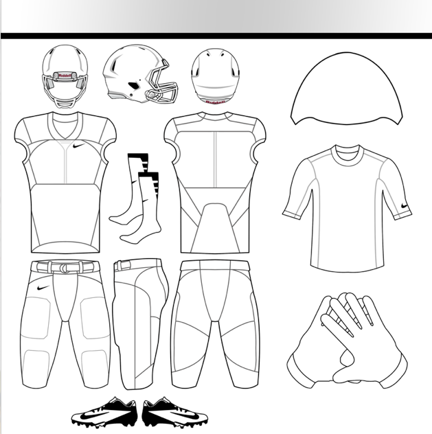 Nike Football Uniform Template