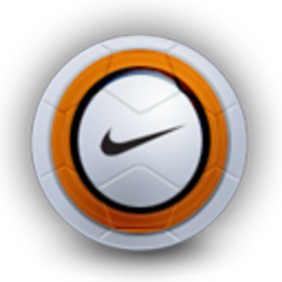 Nike Orange Soccer Ball