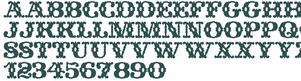 Old Wild West Font