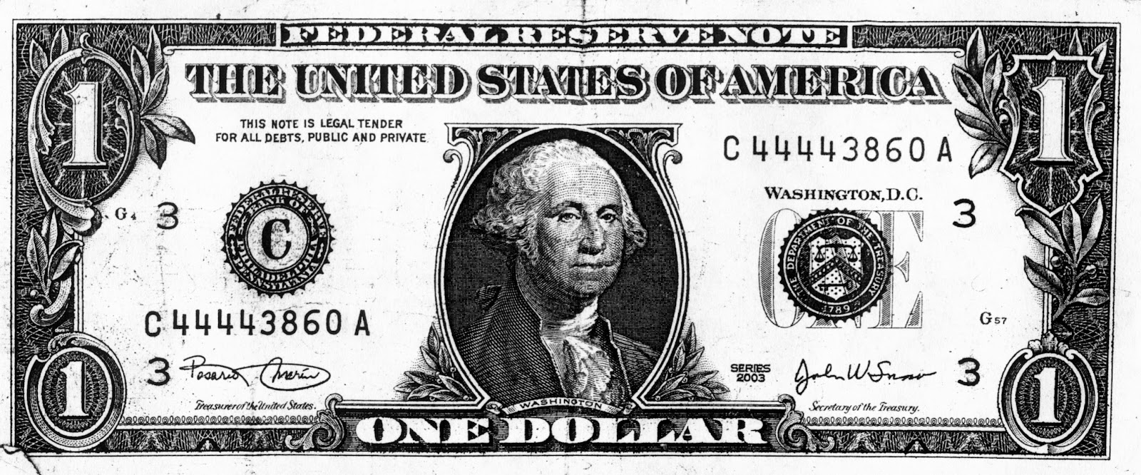 10 Black And White Photos Of 20 Dollars Images - One Dollar Bill