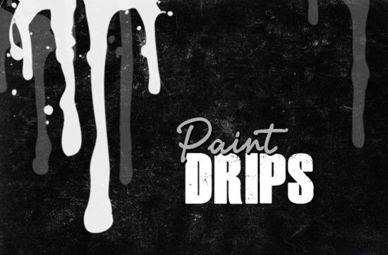 Paint Drip Photoshop Brush