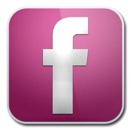 Pink Facebook Icon