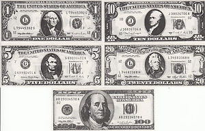 Printable Play Money Dollar Bill