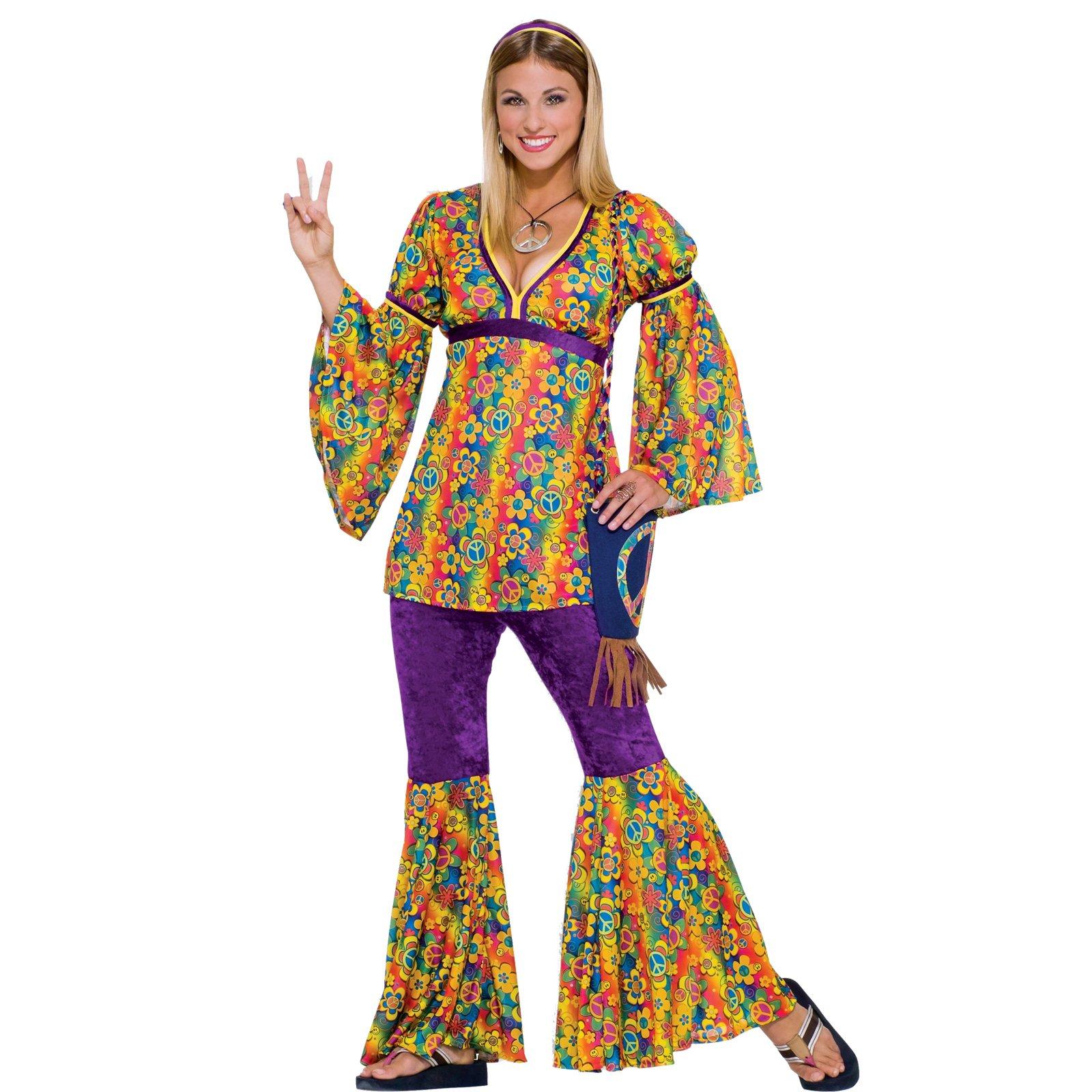 Purple Haze Hippie Costume