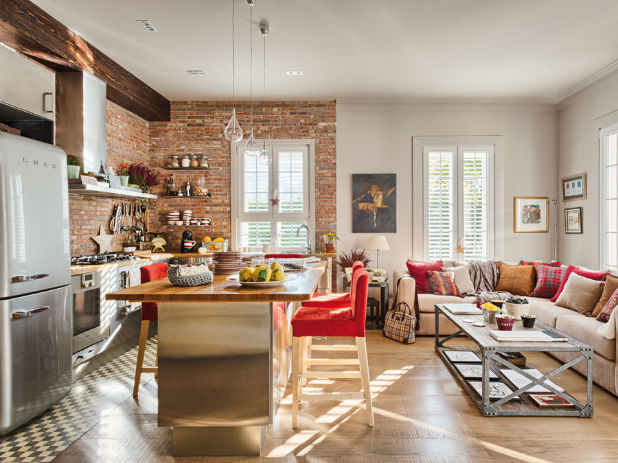 Red Brick Wall Interior Design