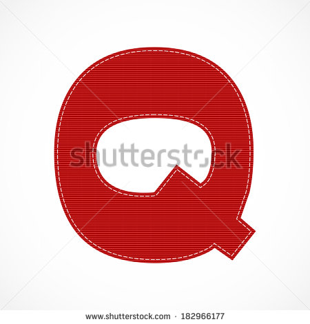 Red Logos with Letter Q