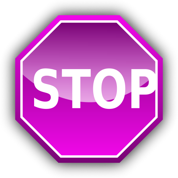 Red Stop Sign Clip Art