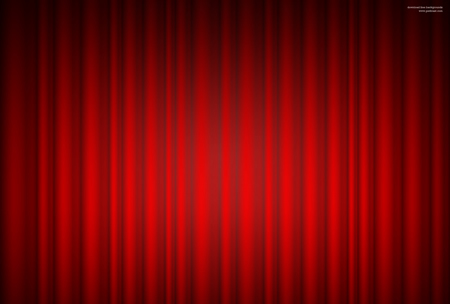 Red Theater Curtains