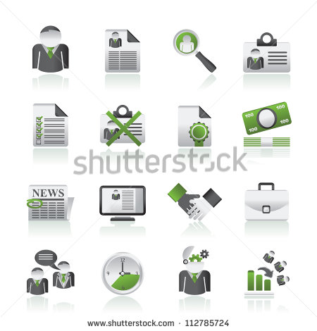 Resume Vector Icons