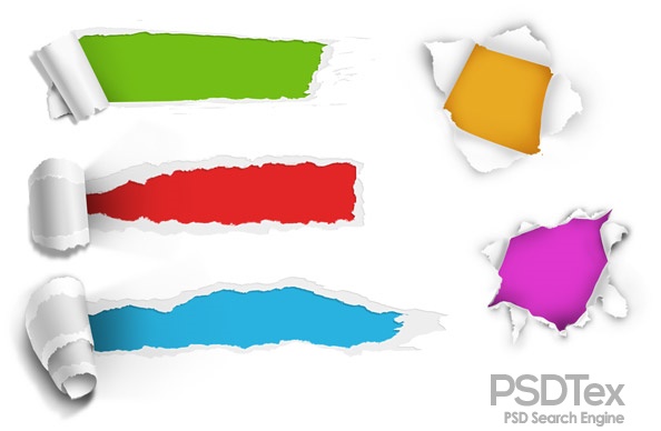 Ripped Paper PSD Ripped Paper PSD