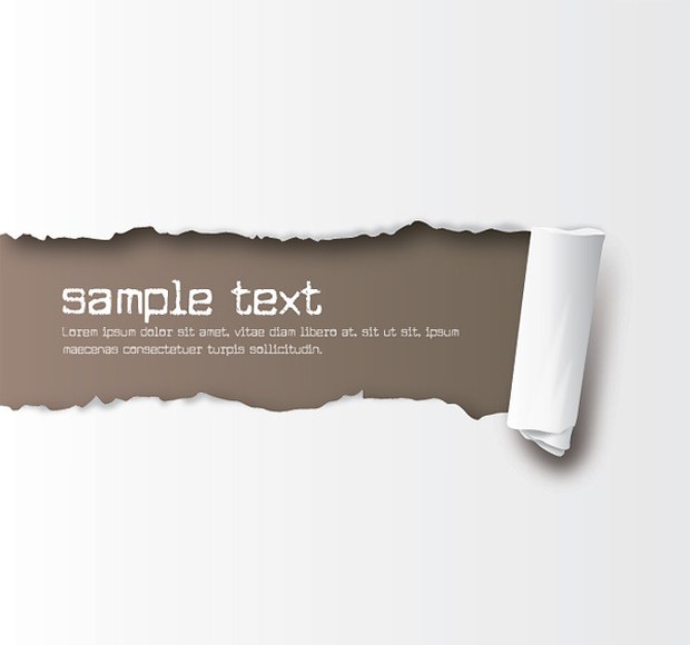 Ripped Paper Vector Ripped Paper Vector