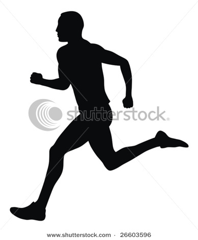 Runner Silhouette Vector