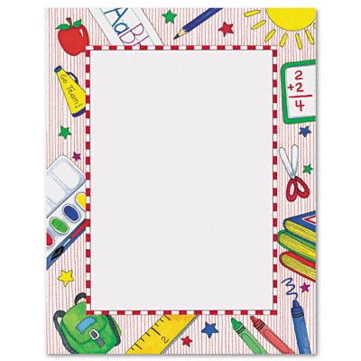 School Paper Border Designs Free