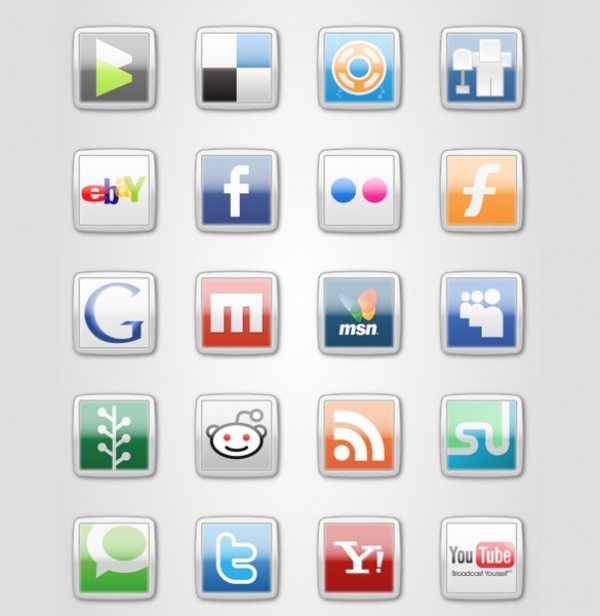 Social Media Icons Free Download