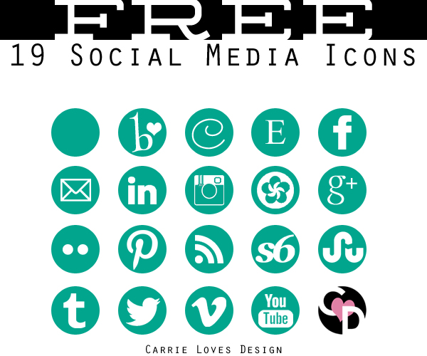 Social Media Icons Free