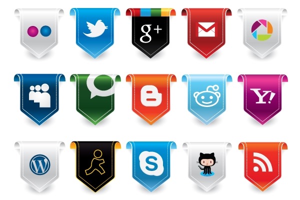 Social Media Icons Vector