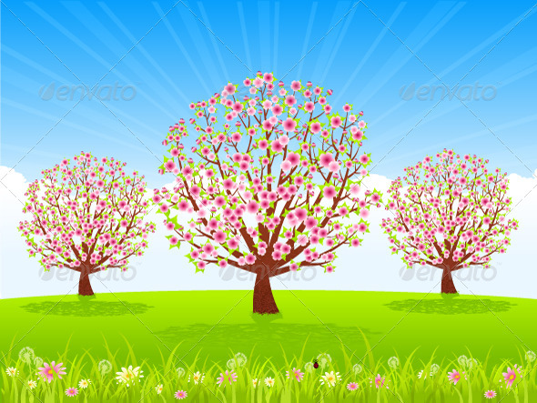 clip art of nature scenes - photo #21