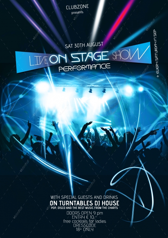 Stage Flyer Templates Free