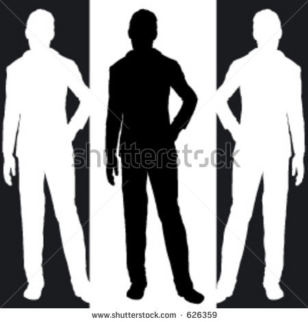 Standing Man Vector