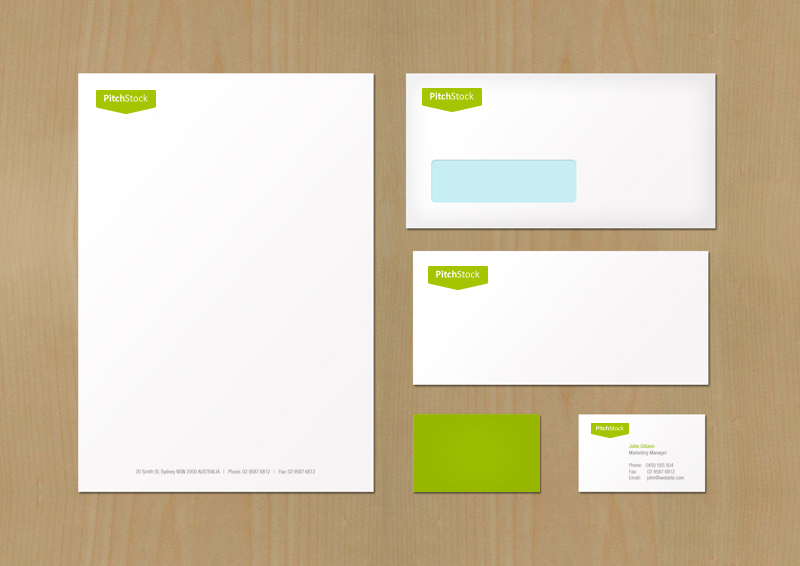 Stationary Mockup Free Download