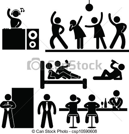 Stock the Bar Party Clip Art