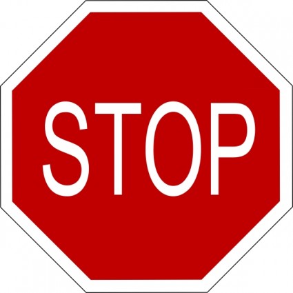 Stop Sign Clip Art Free