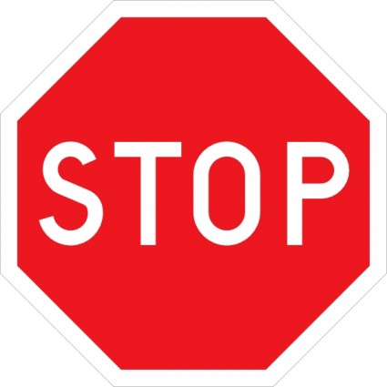 Stop Sign Clip Art Free