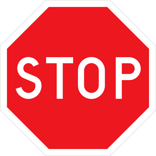 Stop Sign Clip Art