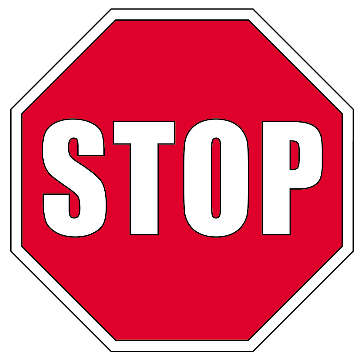 Stop Sign Clip Art