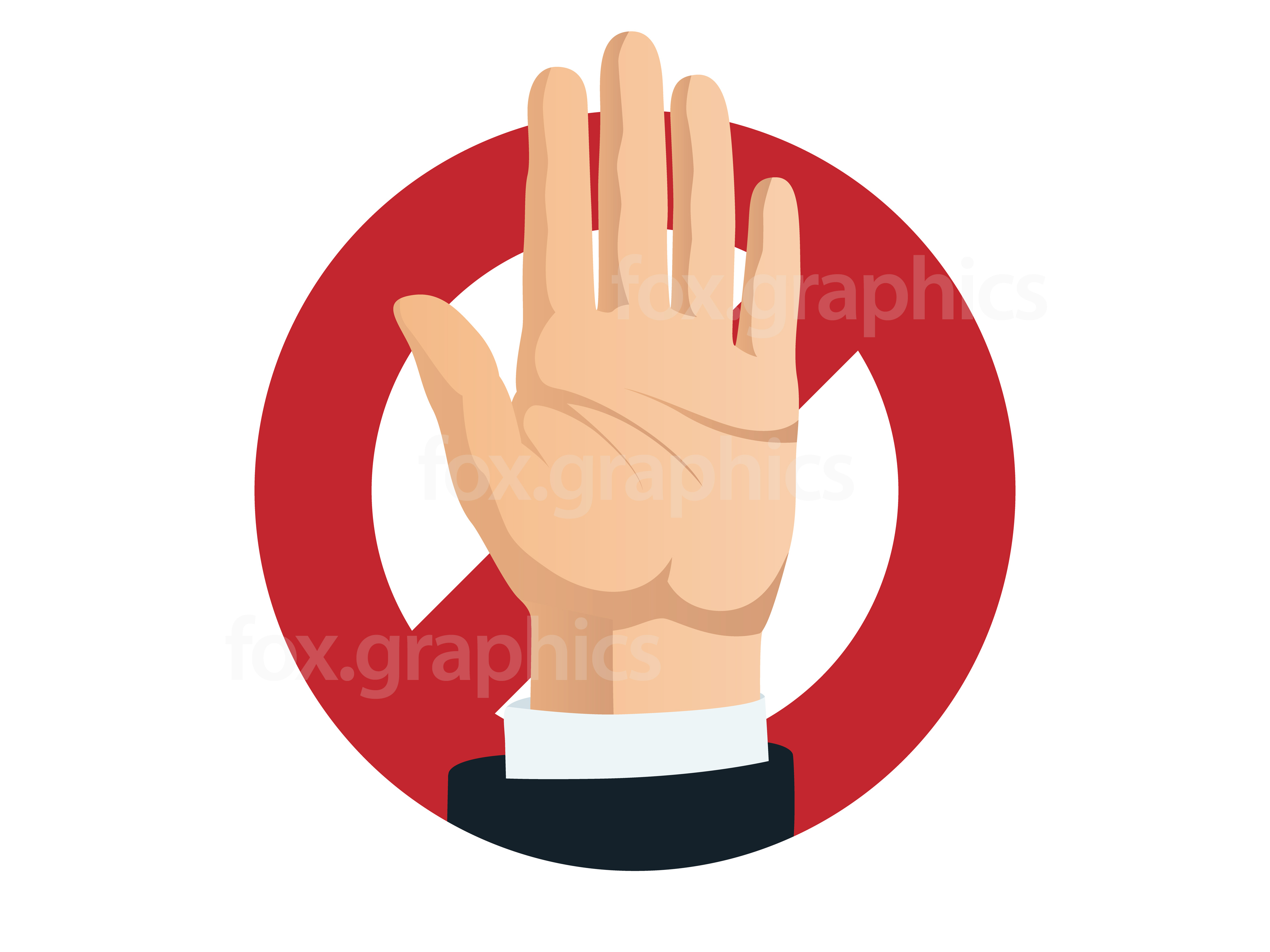 Stop Sign Vector Art